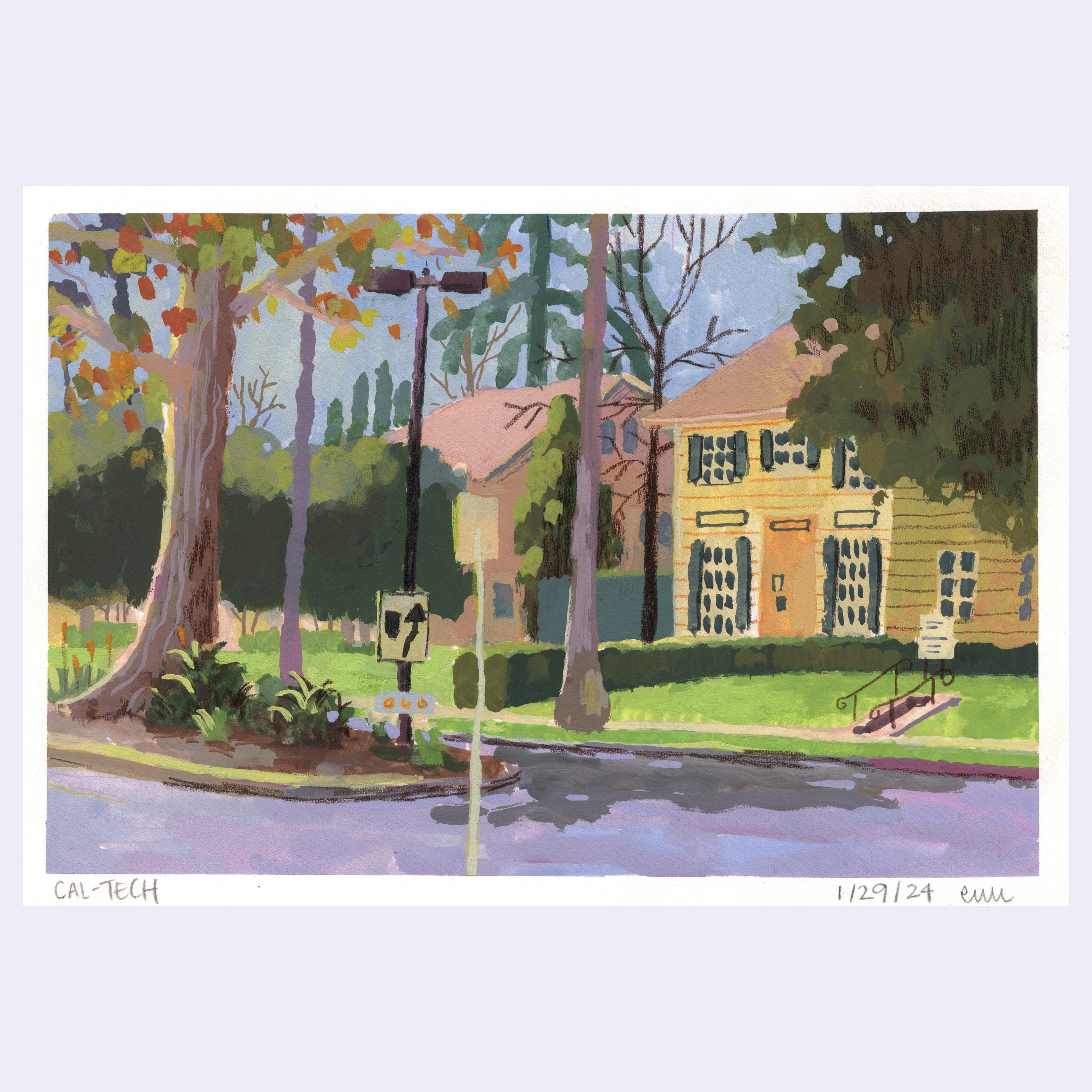 Sitting Outside III - #125 - Elaine Wu - "Cal-Tech"