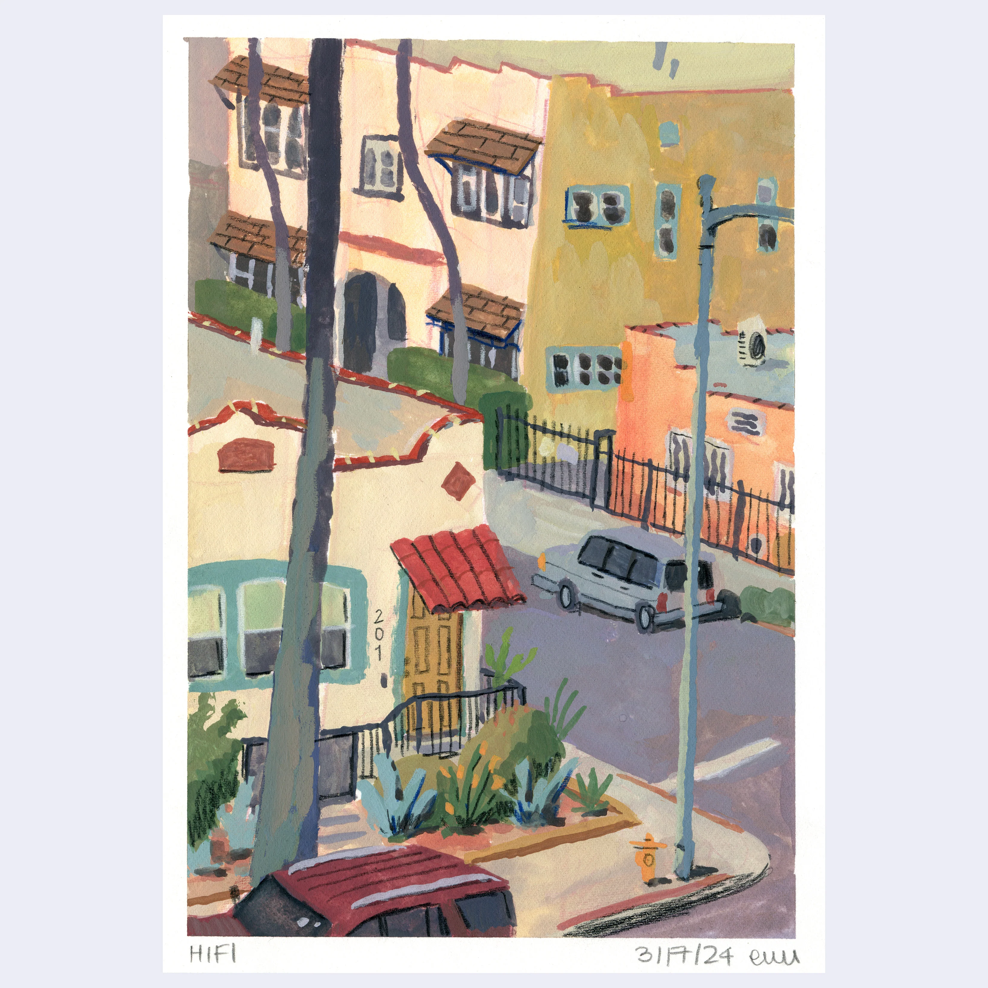 Sitting Outside III - #127 - Elaine Wu - "HiFi"