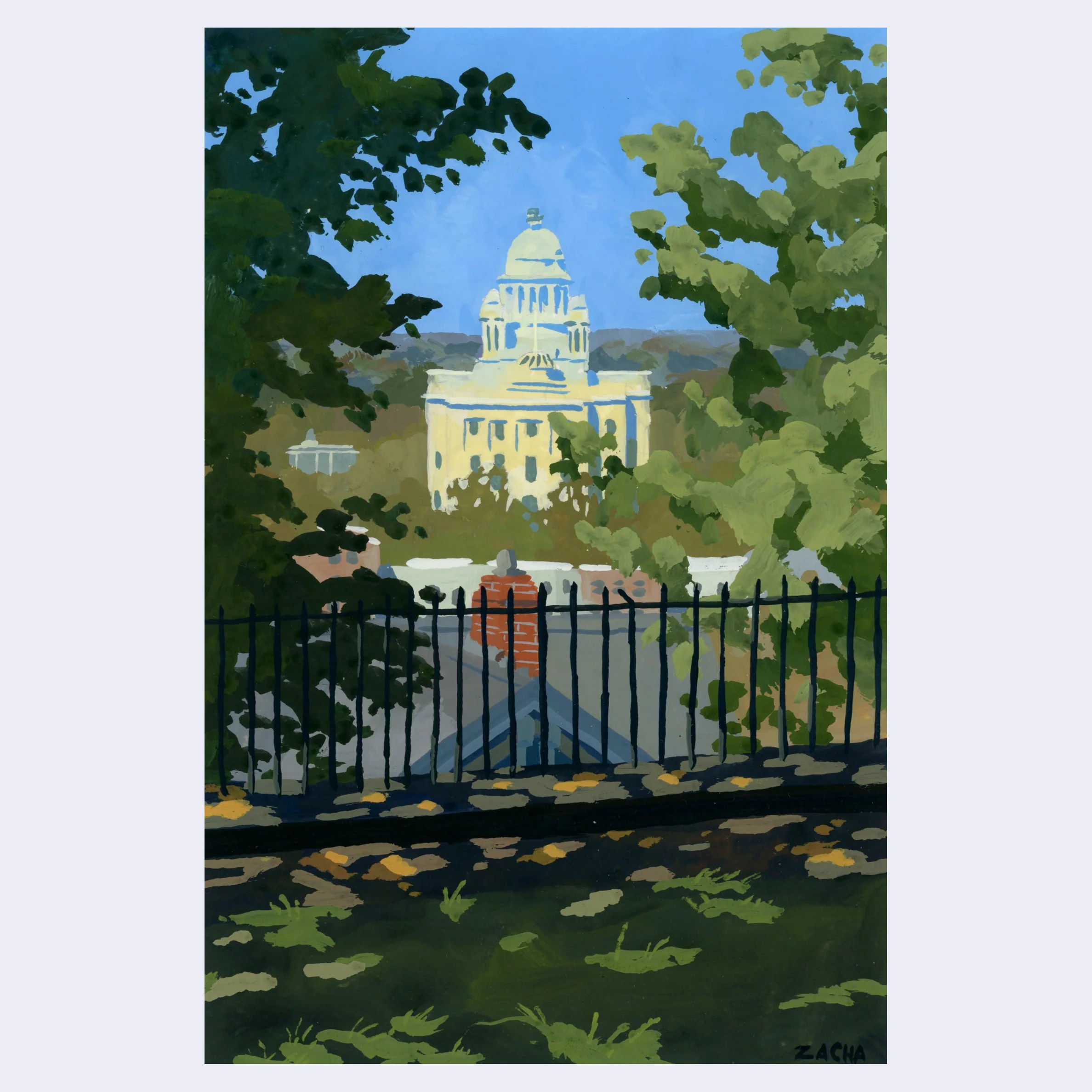 Sitting Outside III - #230 - Franco Zacha - "Capitol"