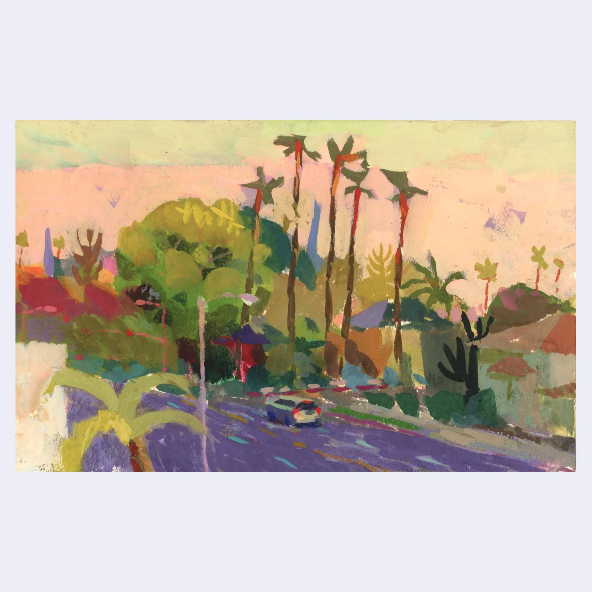 Sitting Outside III - #61 - G Yang - "Pasadena 2"