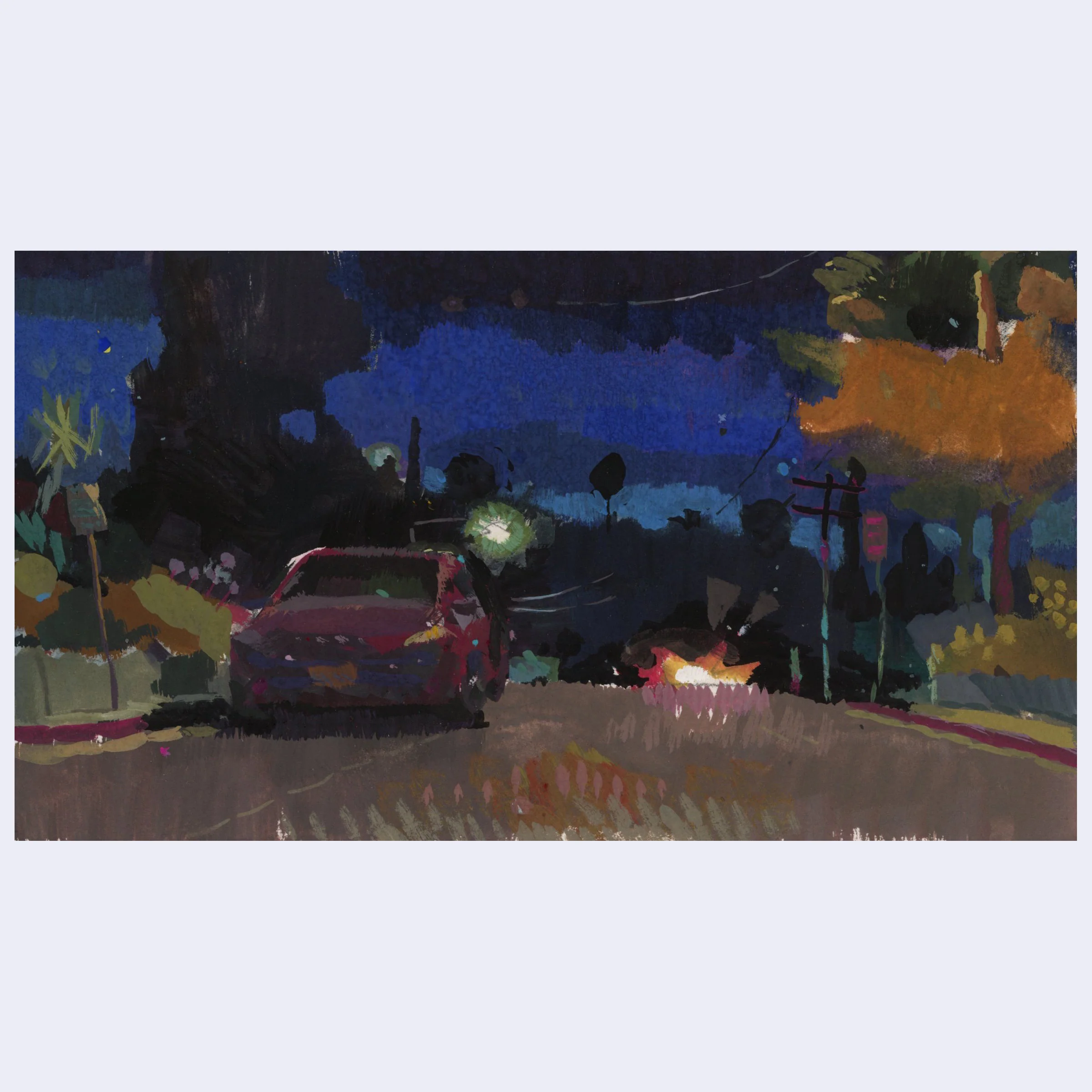Sitting Outside III - #63 - G Yang - "Silver Lake"
