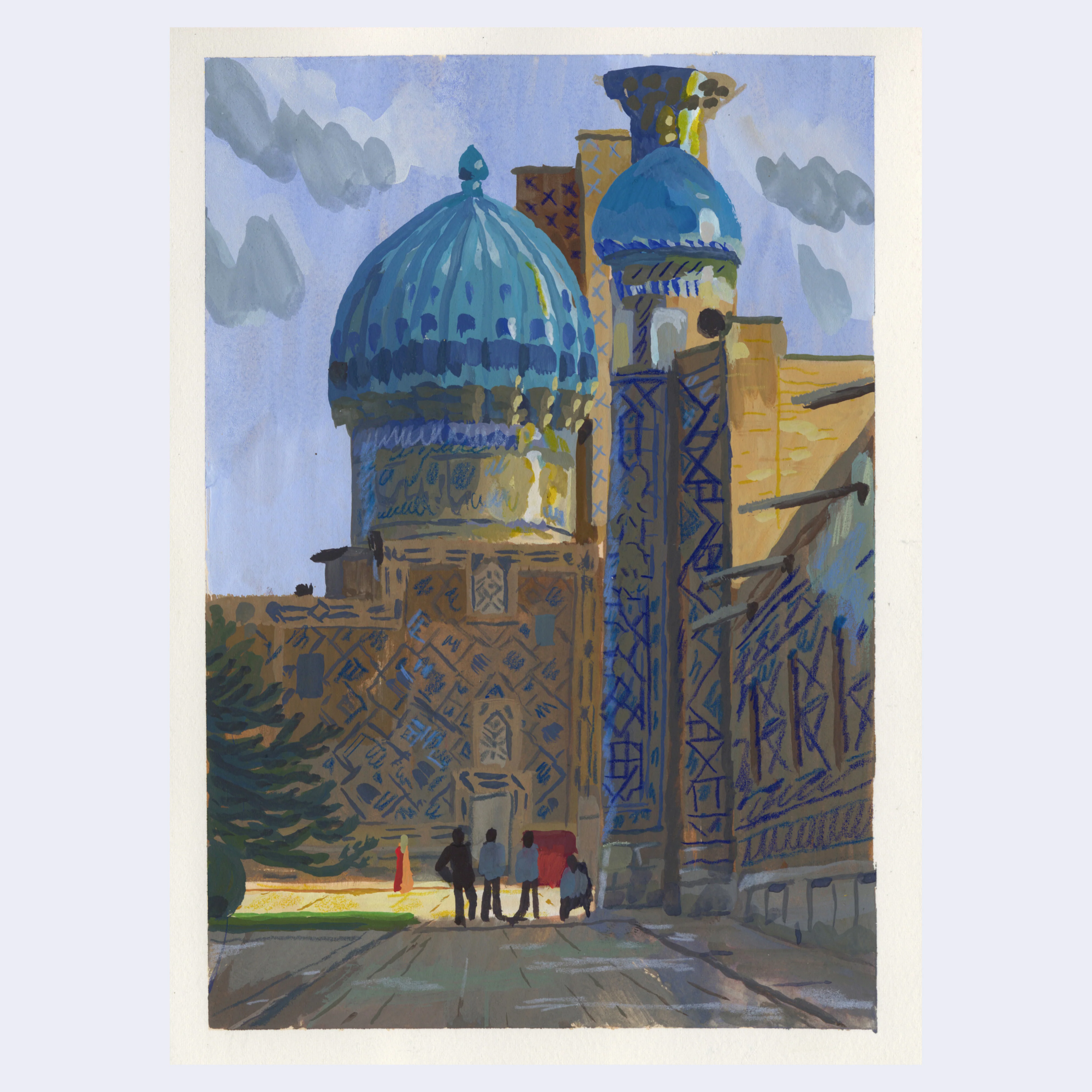 Sitting Outside III - #72 - Kellan Jett - "Samarkand 1"