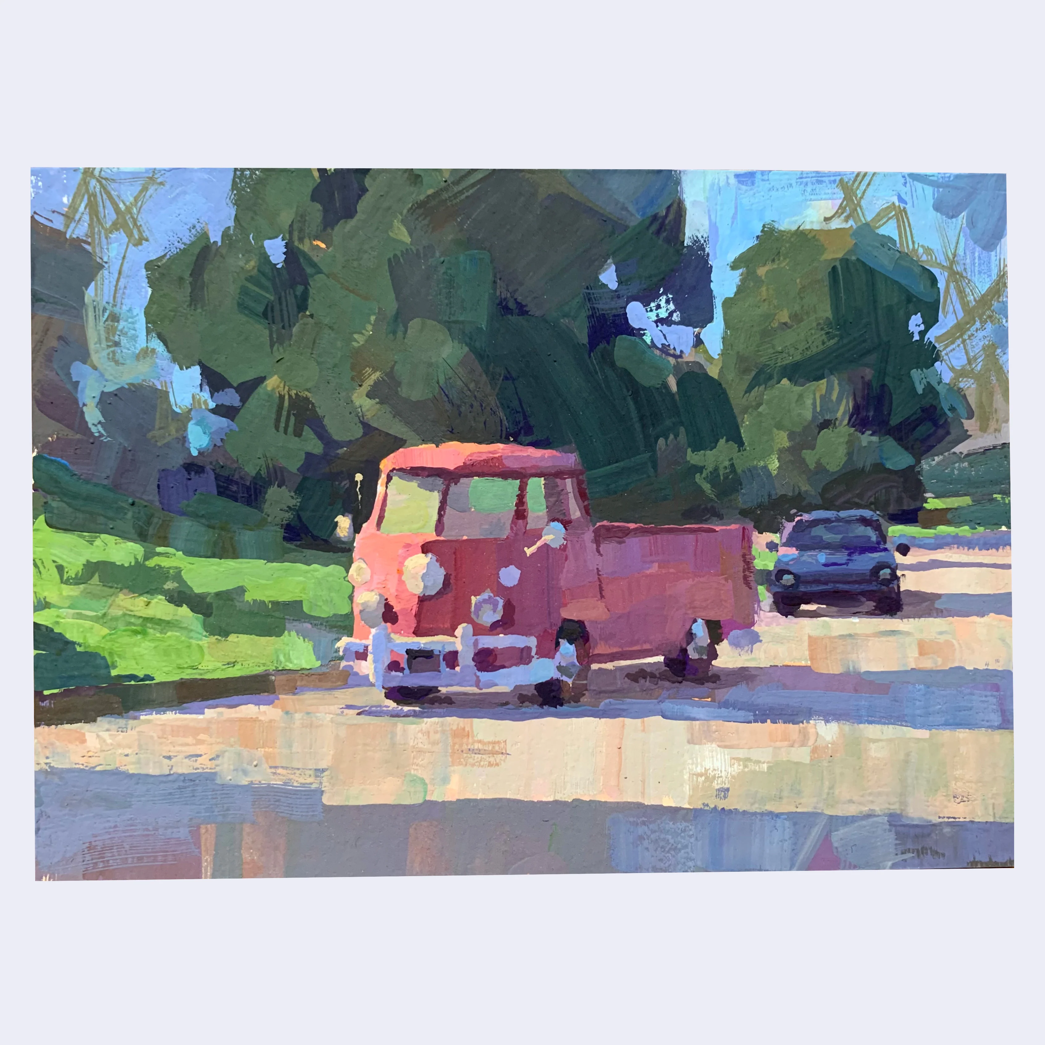 Sitting Outside III - #247 - Kevin Scarborough - "VW Pickup"