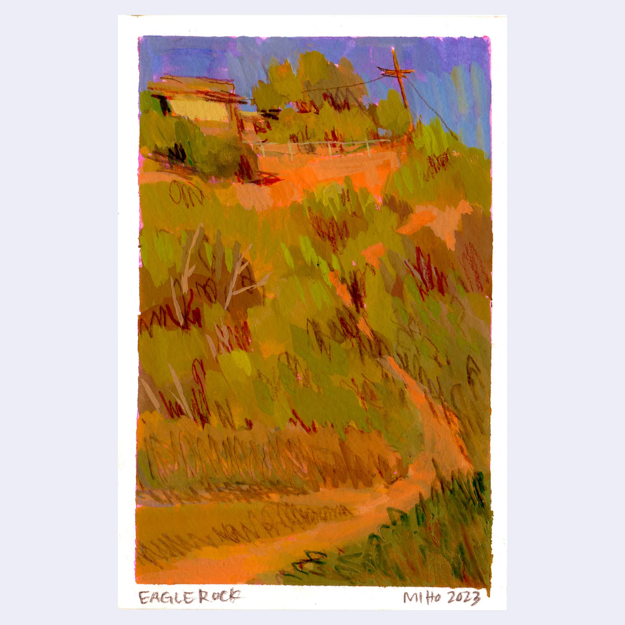 Sitting Outside III - #186 - Miho Tomimasu - "Eagle Rock"