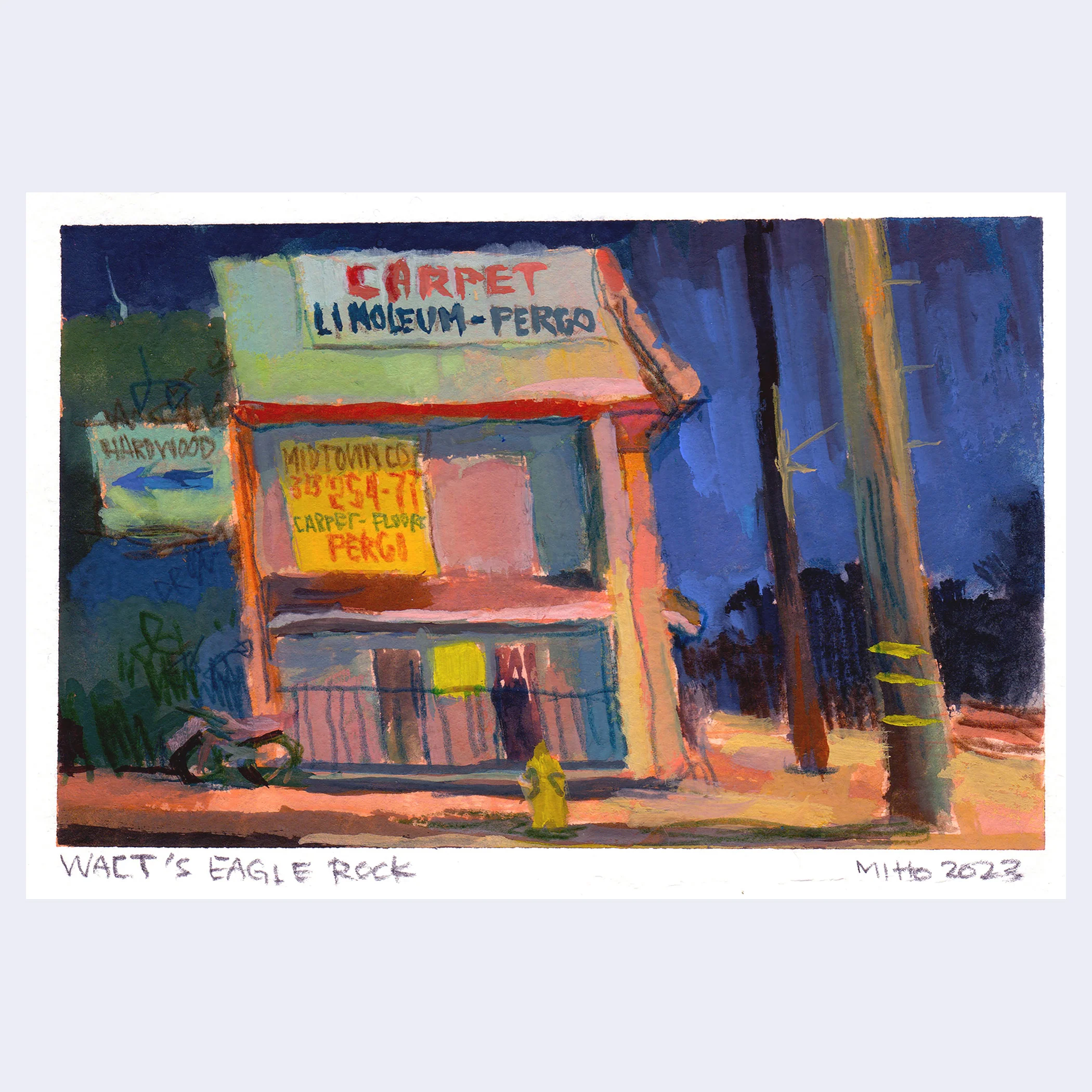 Sitting Outside III - #185 - Miho Tomimasu - "Walt's"