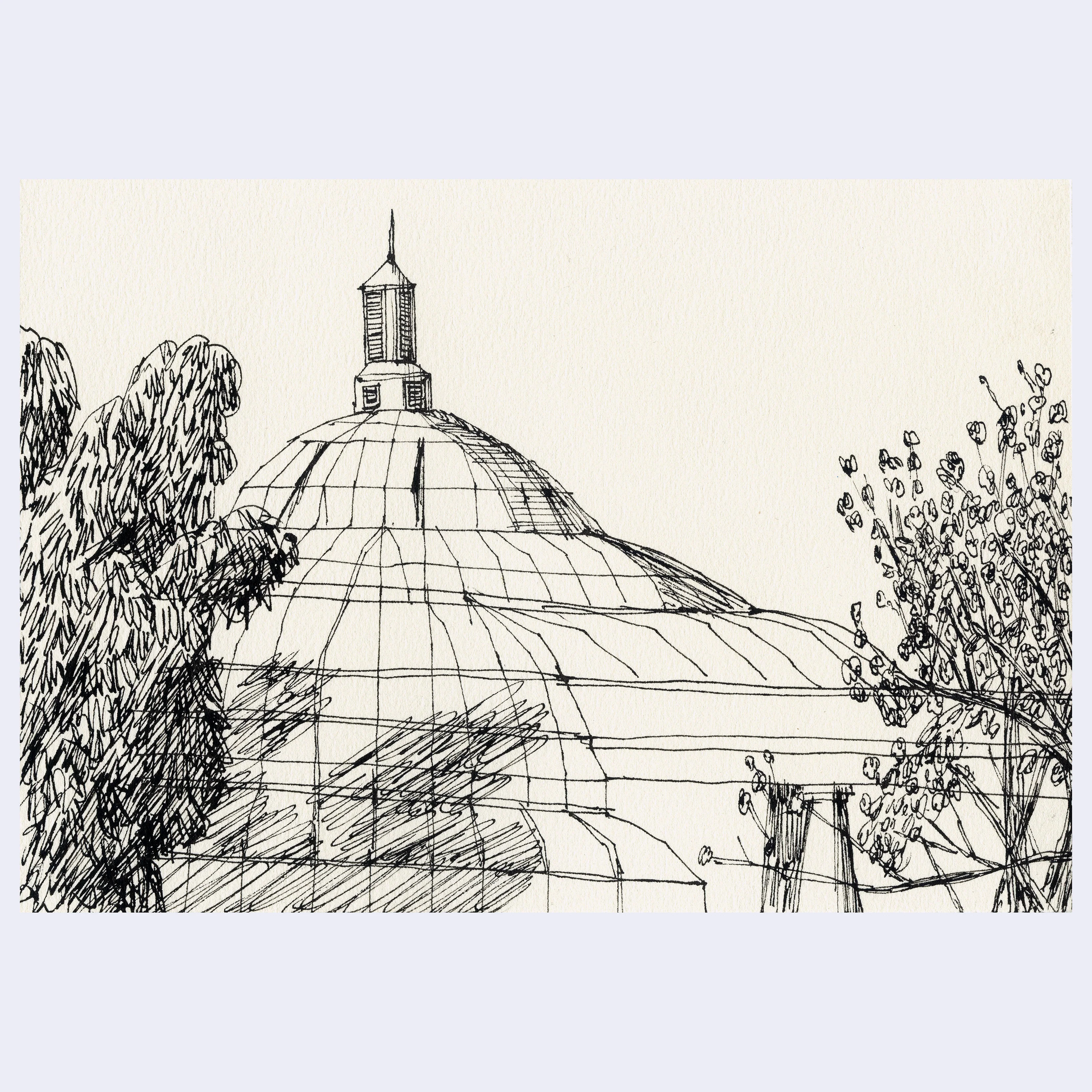 Sitting Outside III - #240 - Trevor Shin - "Evening Conservatory"