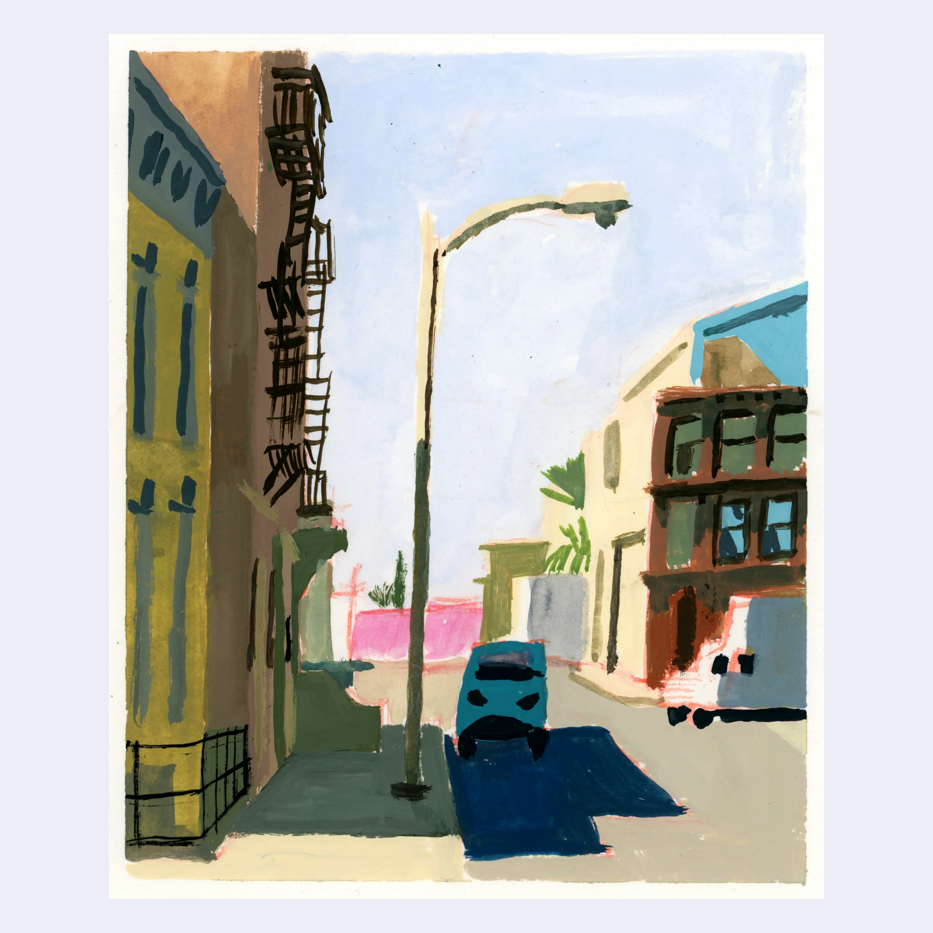 Sitting Outside III - #47 - Woodrow White - "Backlot (2024)"