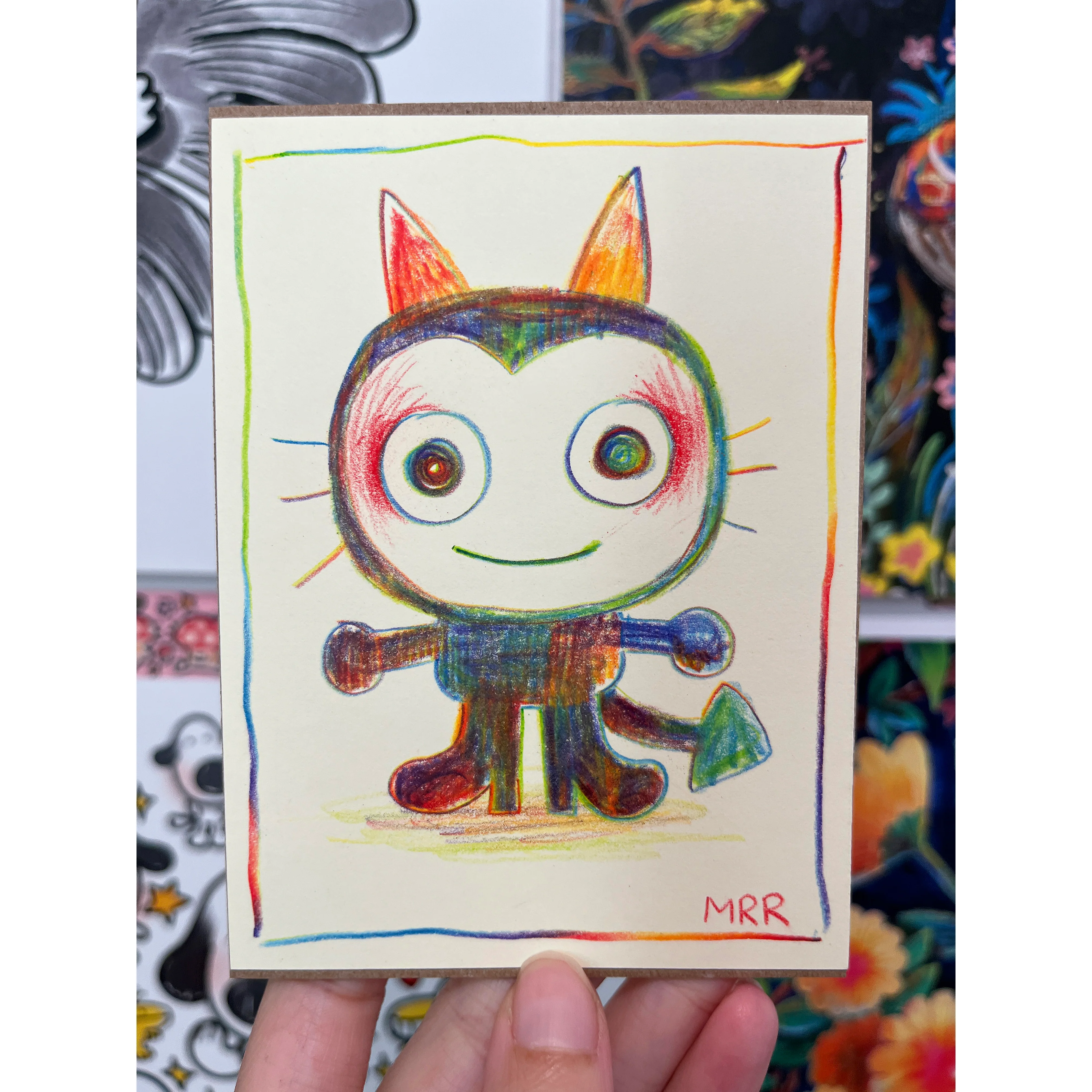 Small World (2026) - #124 - Megan Rose Ruiz - "Mini Doodle 1"