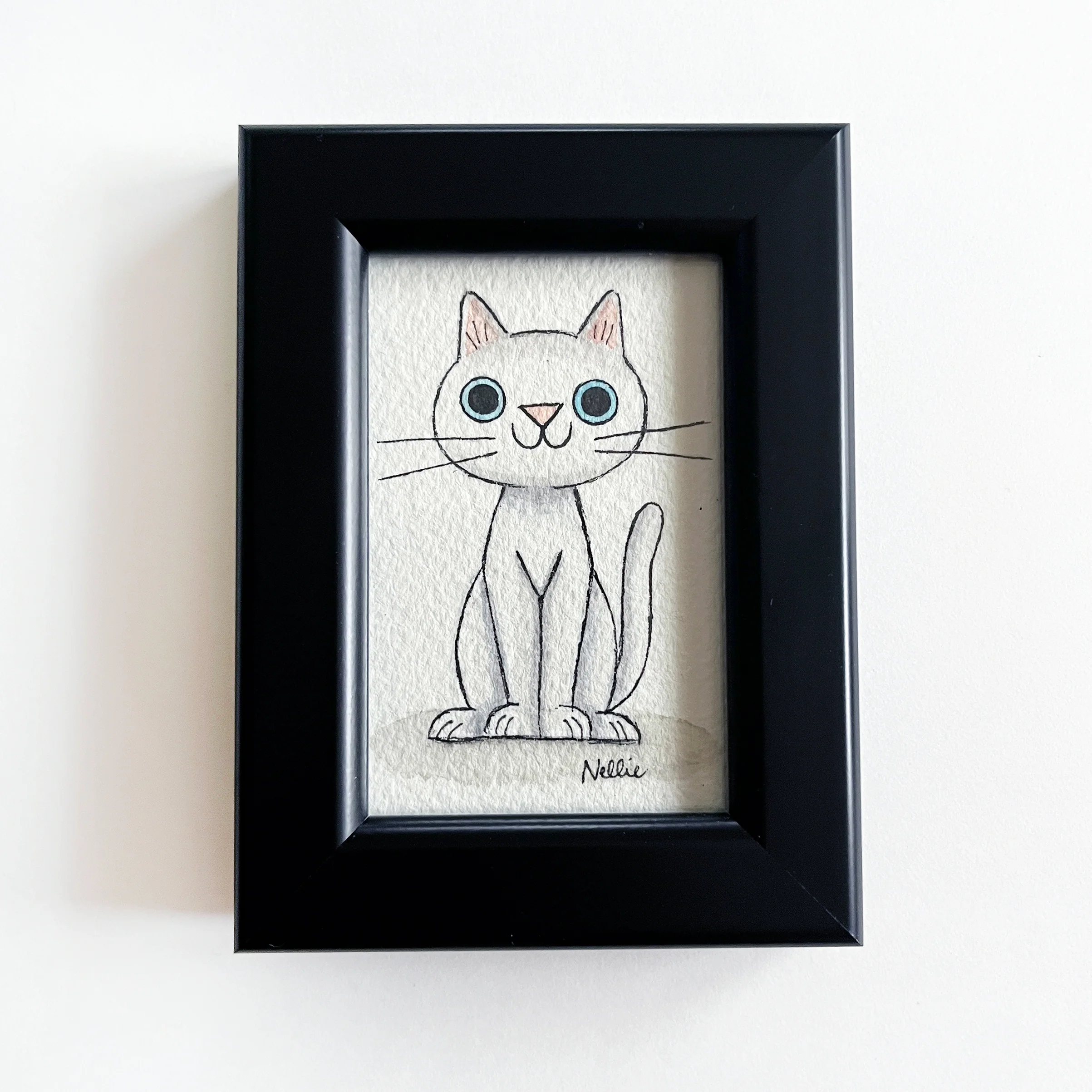 Small World (2026) - #103 - Nellie Le - "Tiny White Cat"