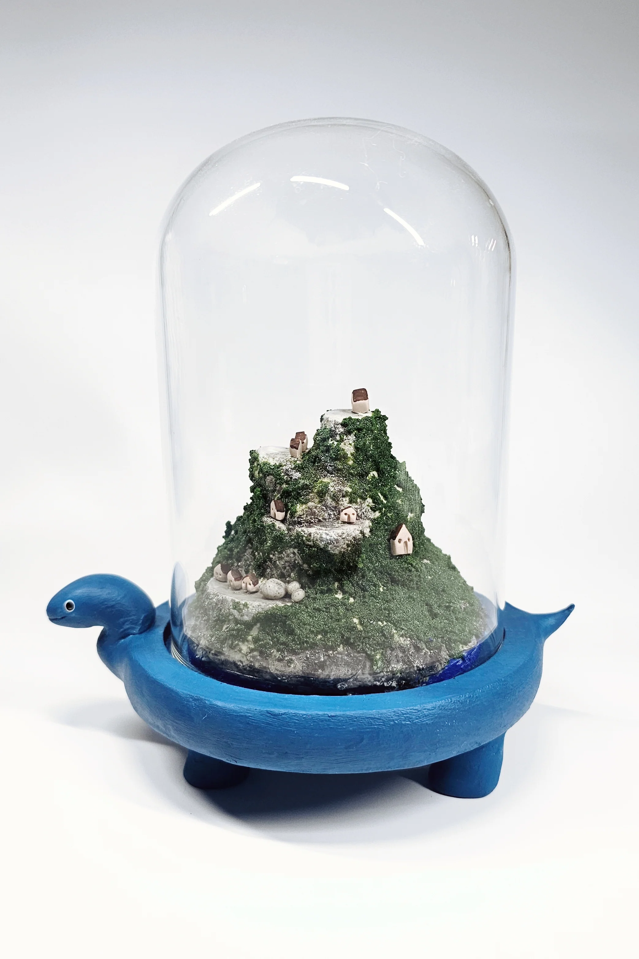 Small World (2026) - #81 - Sun-Mo Koo - "It Takes a Village to Raise a Traveling Turtle (Rock Formations)" - Image 2