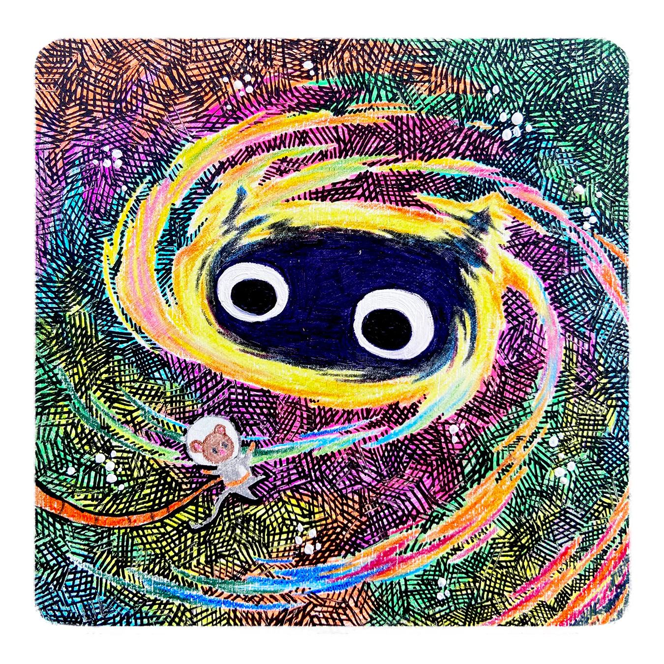 Small World 3 (2025) - Miki Kinoshita - "Galaxy Cats: Black Hole"