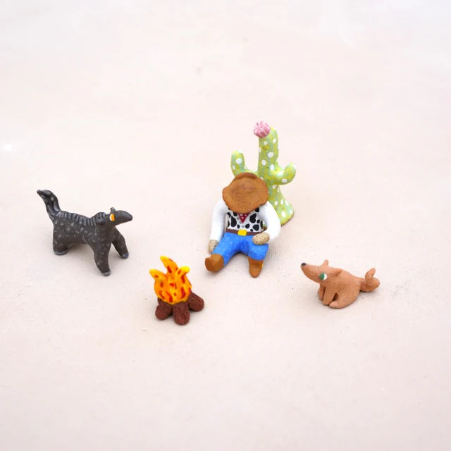 Small World 3 (2025) - Phil Davis (@davisbot) - "Buckaroos" (Set of 5)