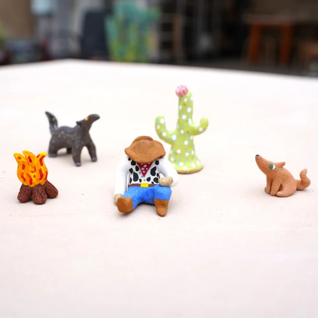 Small World 3 (2025) - Phil Davis (@davisbot) - "Buckaroos" (Set of 5) - Image 3