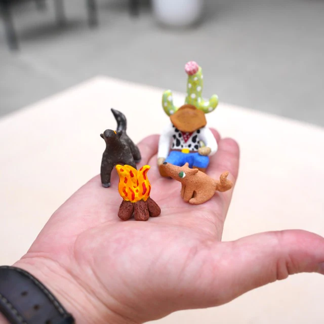 Small World 3 (2025) - Phil Davis (@davisbot) - "Buckaroos" (Set of 5) - Image 6