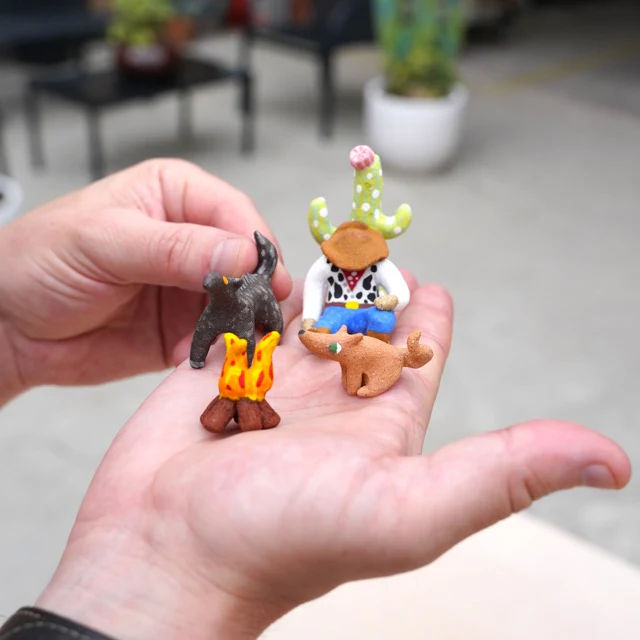 Small World 3 (2025) - Phil Davis (@davisbot) - "Buckaroos" (Set of 5) - Image 8