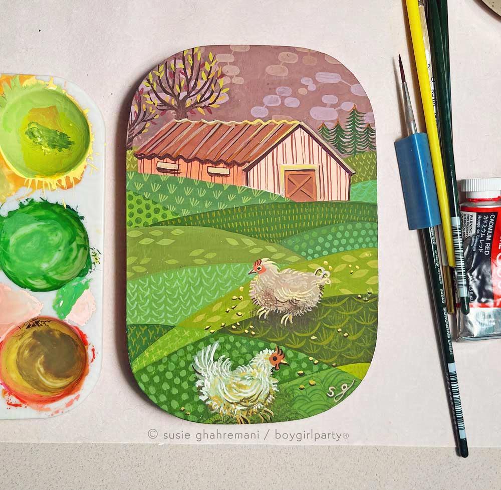 Small World 3 (2025) - Susie Ghahremani - "Chickie's World" - Image 3