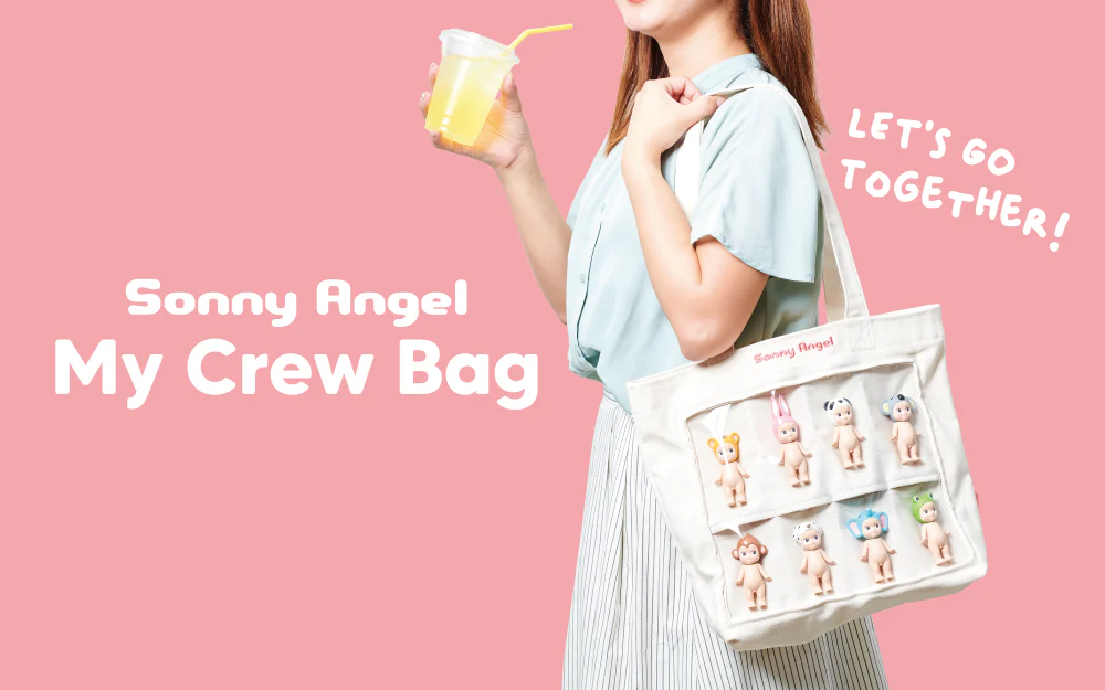 Sonny Angel - My Crew Tote Bag (Cream) - Image 4