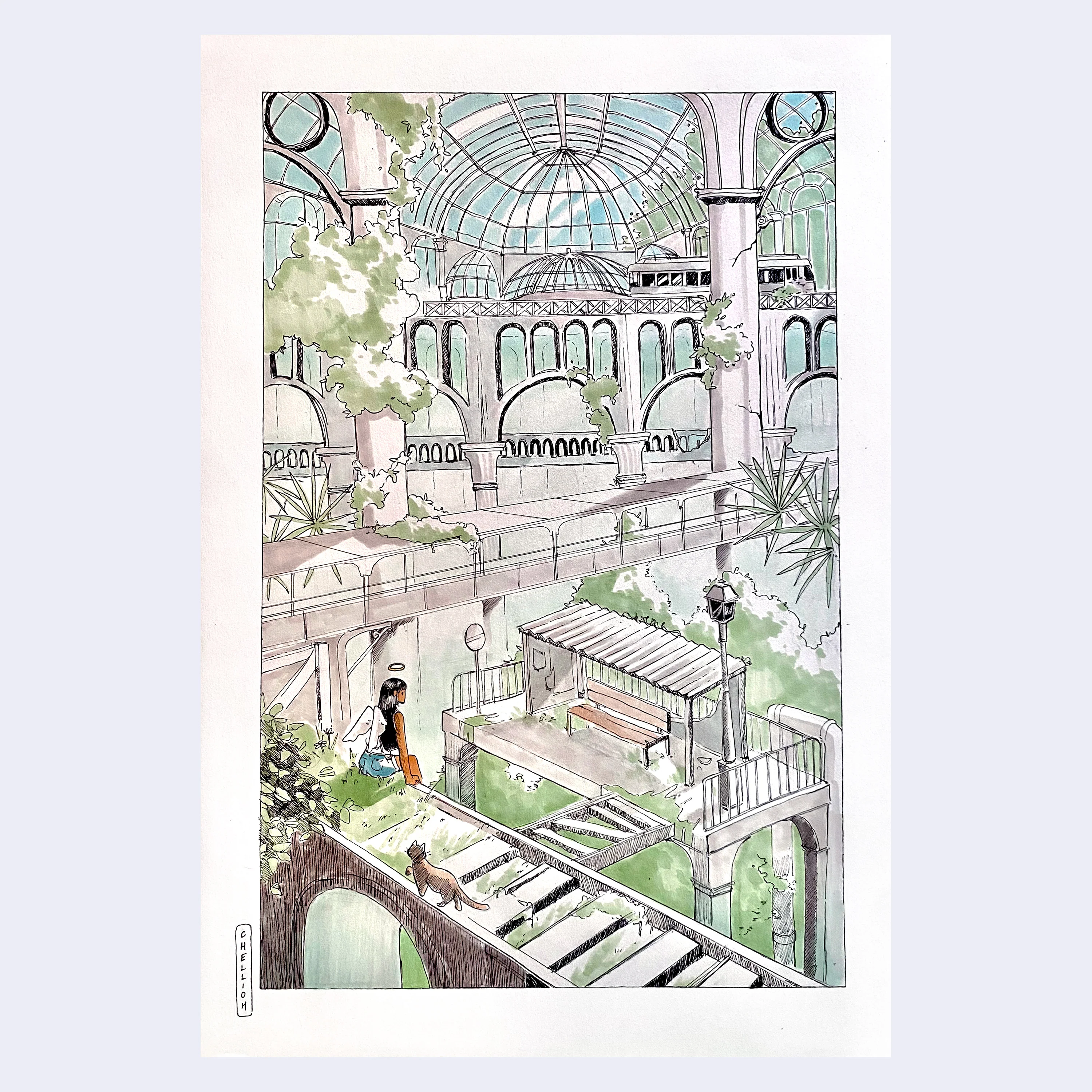 Spaces in Between (2023) - #45 - Chellioh - "Greenhouse"