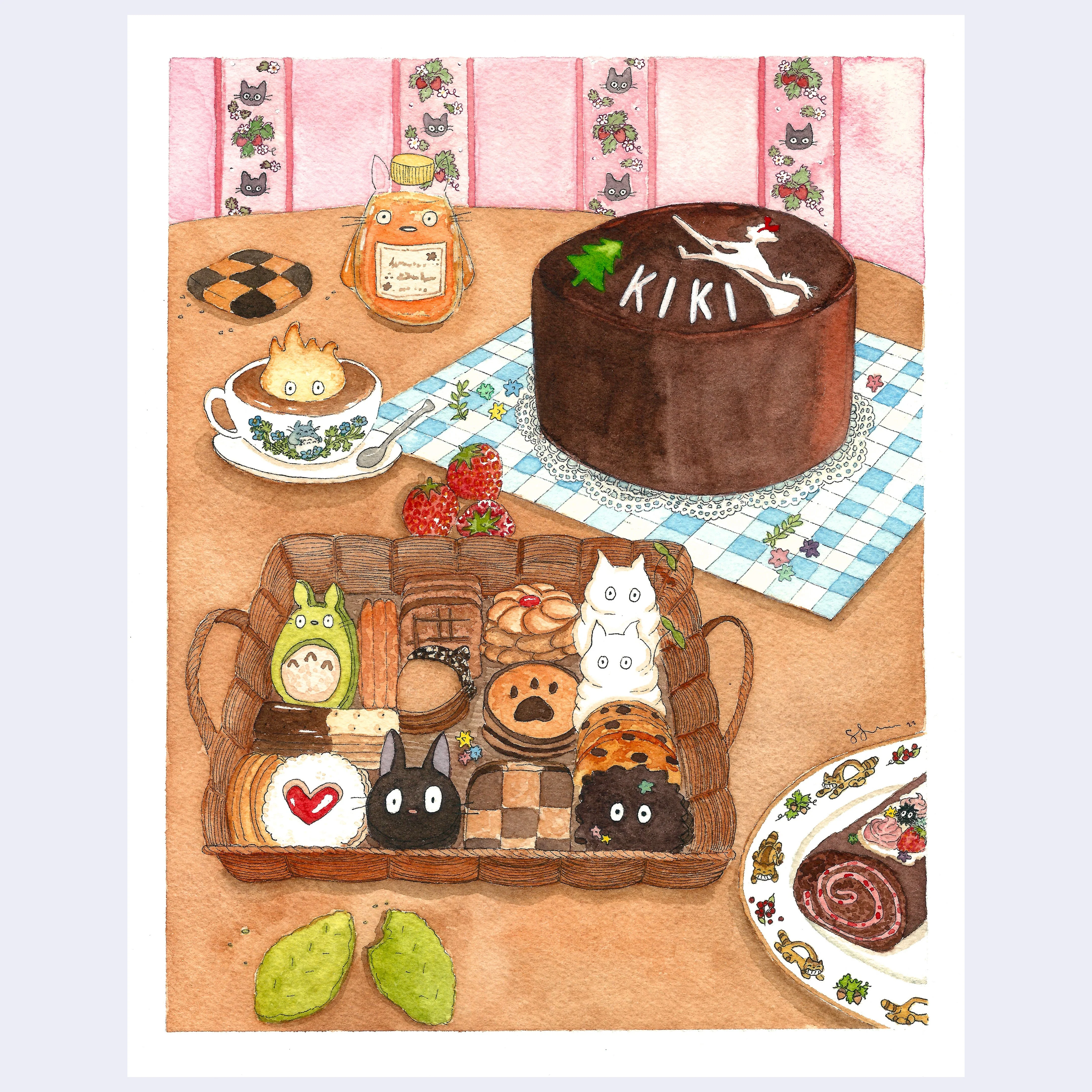 Stacy Javier - "Afternoon Tea" Art Print