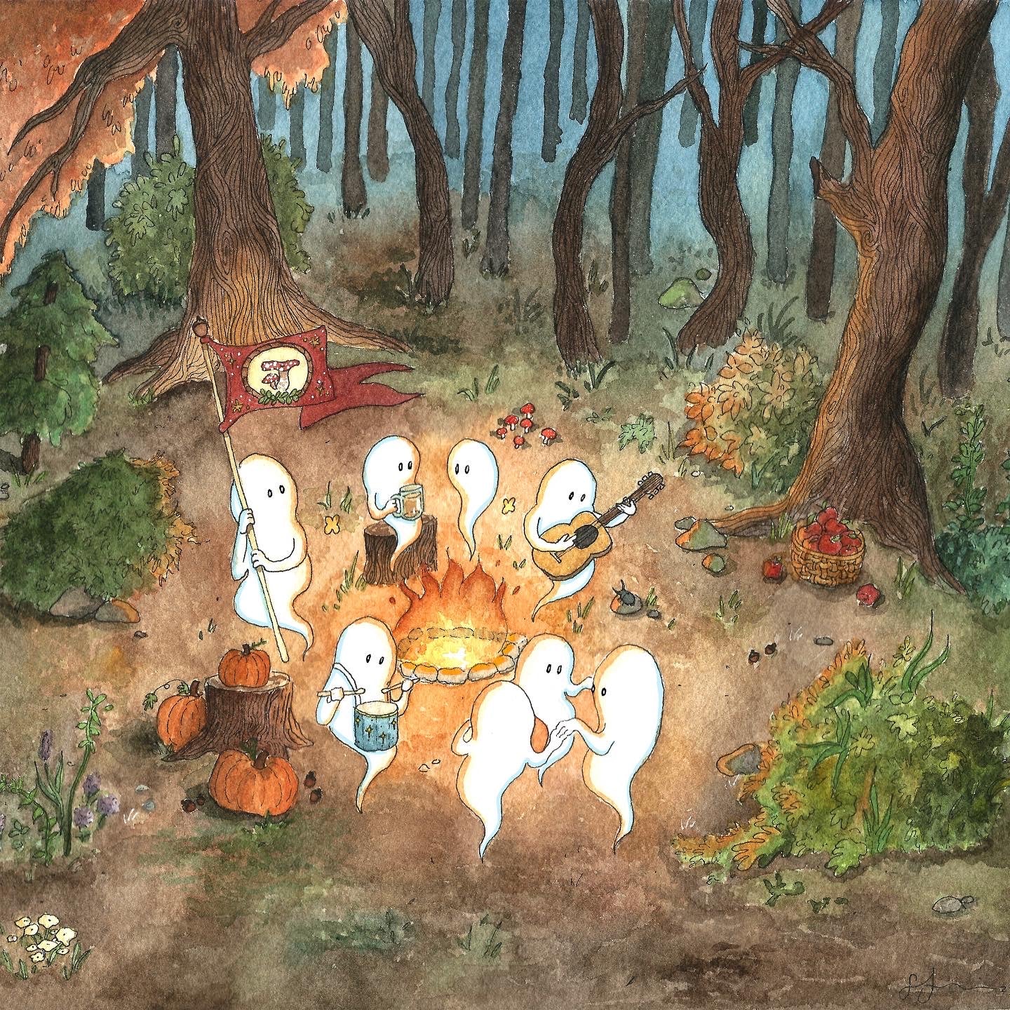 Stacy Javier - "Gather Round" Art Print