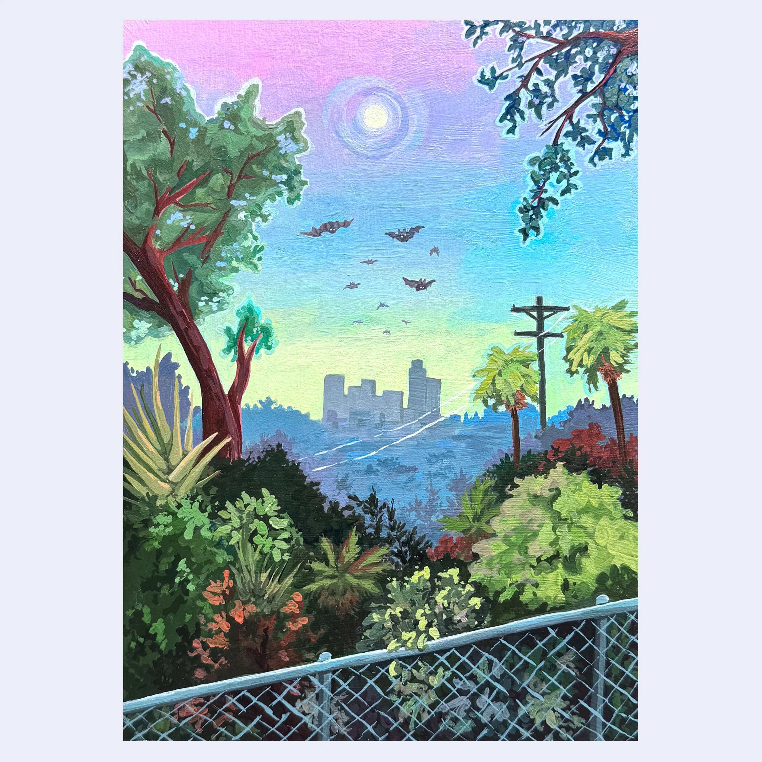 Stacy Javier - "When the Sun Goes Down" Art Print