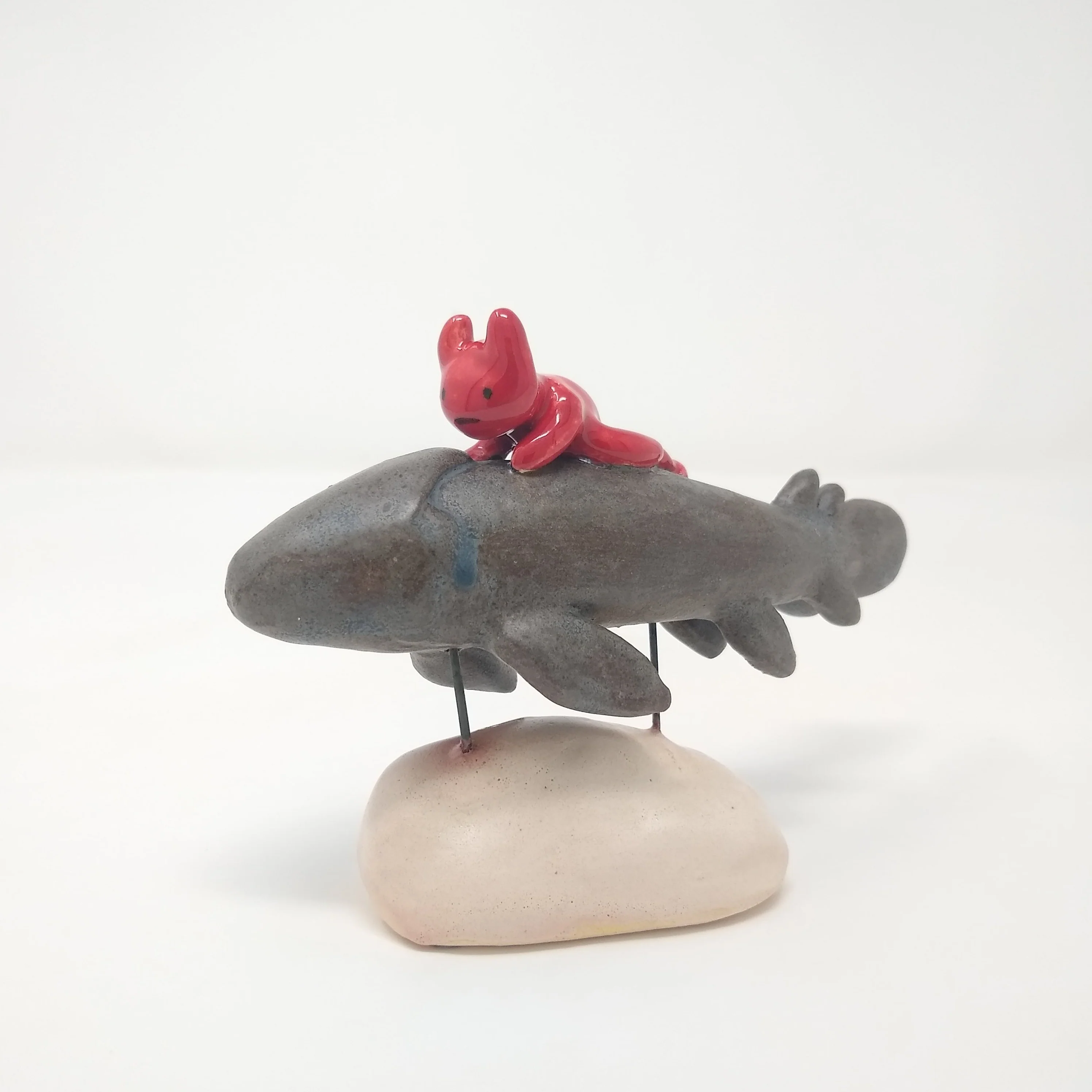 Submerged - Jenn Lima - "Dipnorhynchus Rider II" - Image 2