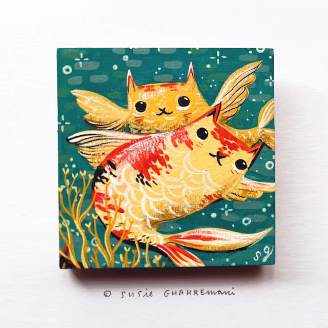 Submerged - Susie Ghahremani - "Cat Koi"