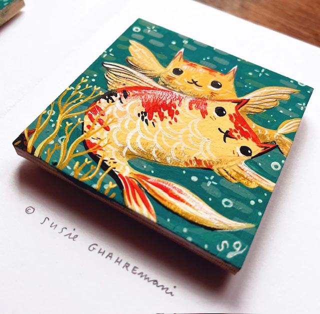Submerged - Susie Ghahremani - "Cat Koi" - Image 2