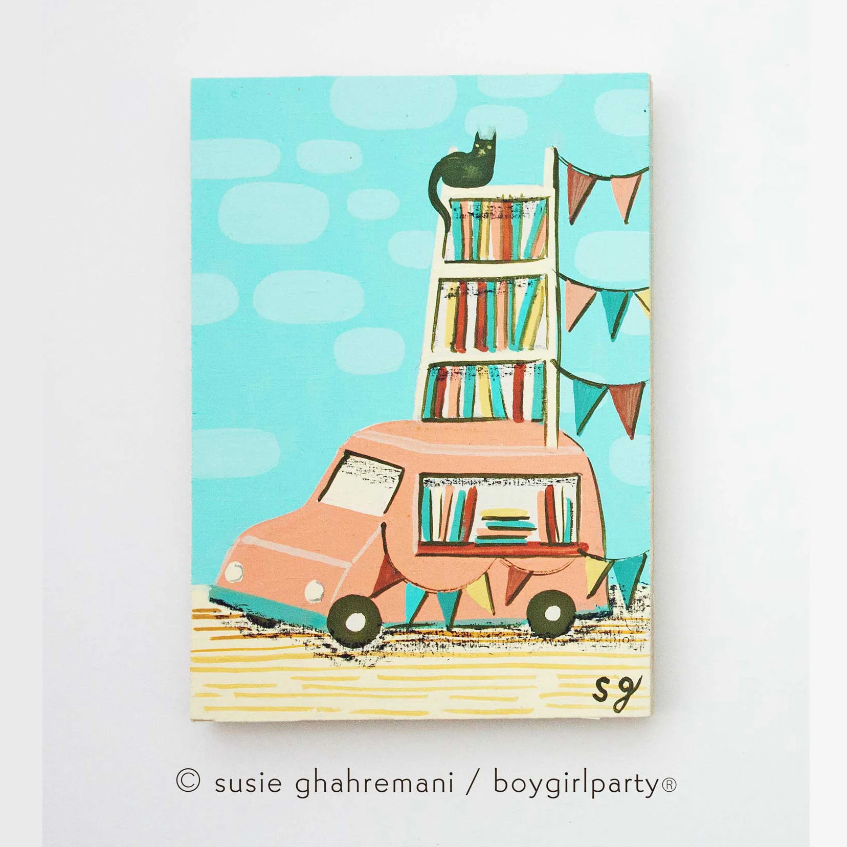 Susie Ghahremani - Bookish - #53 - "Bookmobile"