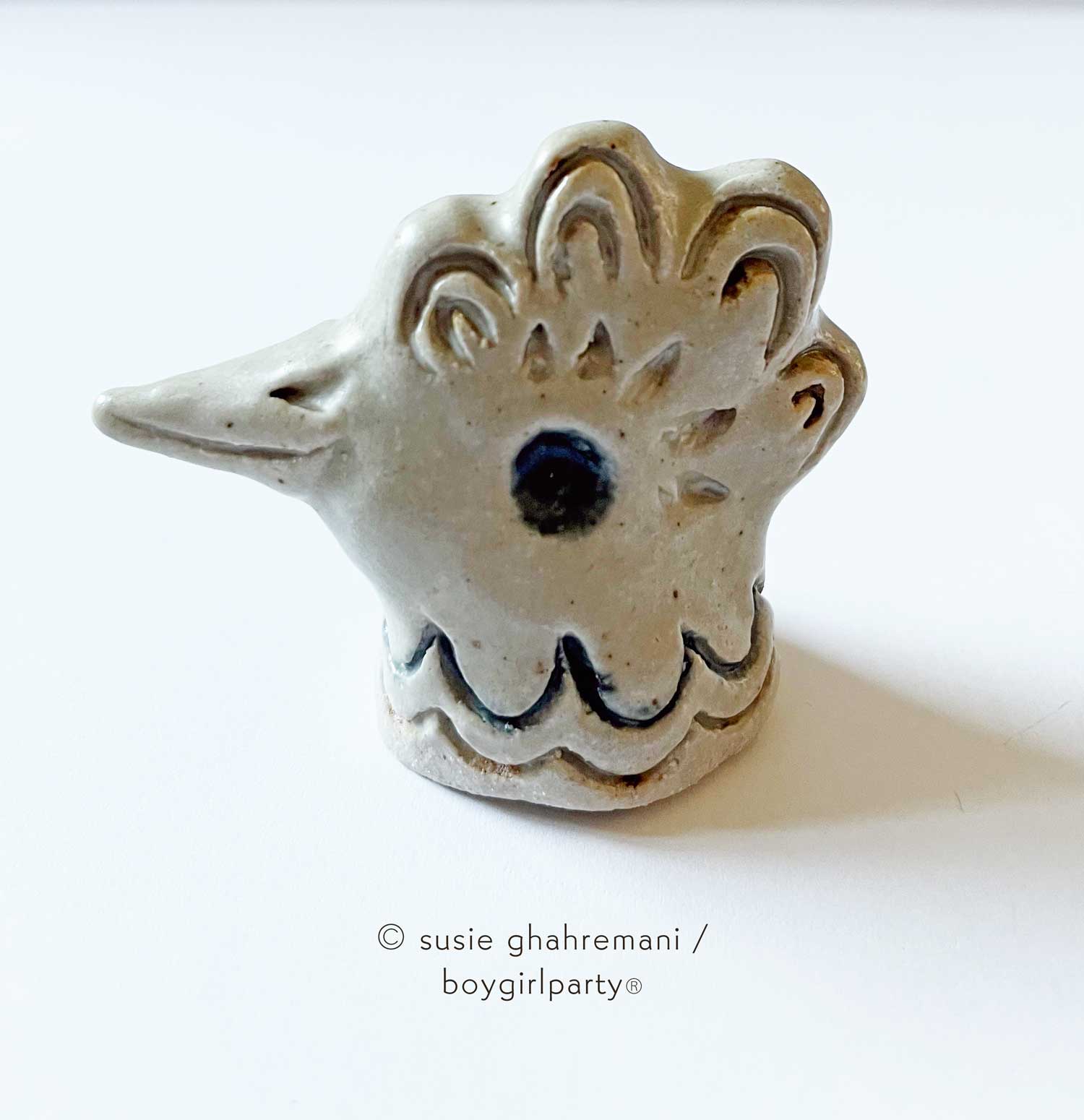 Susie Ghahremani - Bookish - #64 - "Ceramic Chicken Head" - Image 4