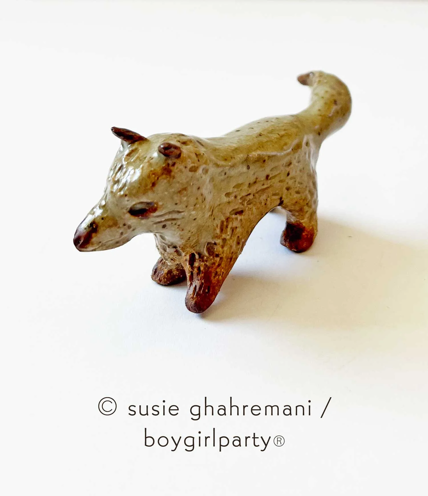 Susie Ghahremani - Bookish - #17 - "Ceramic Fox" - Image 2