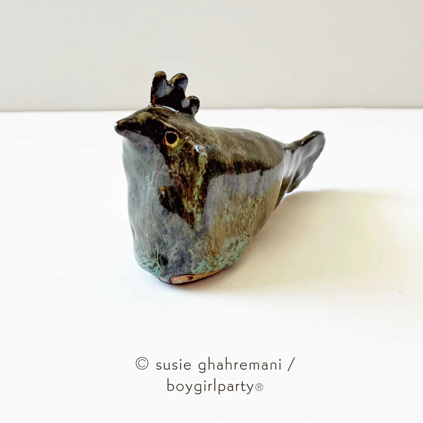 Susie Ghahremani - Bookish - #78 - "Ceramic Hen"