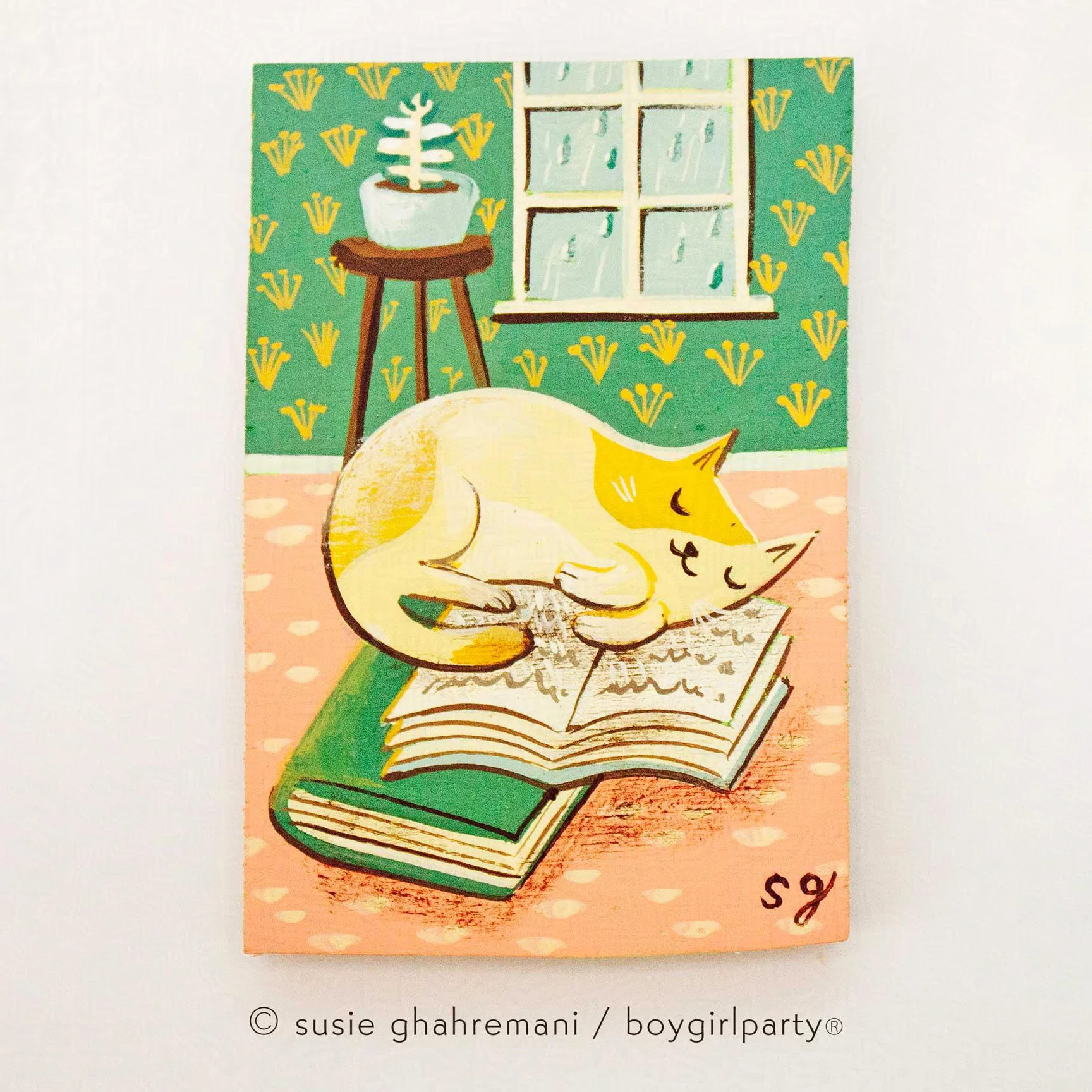 Susie Ghahremani - Bookish - #45 - "Study Hour"