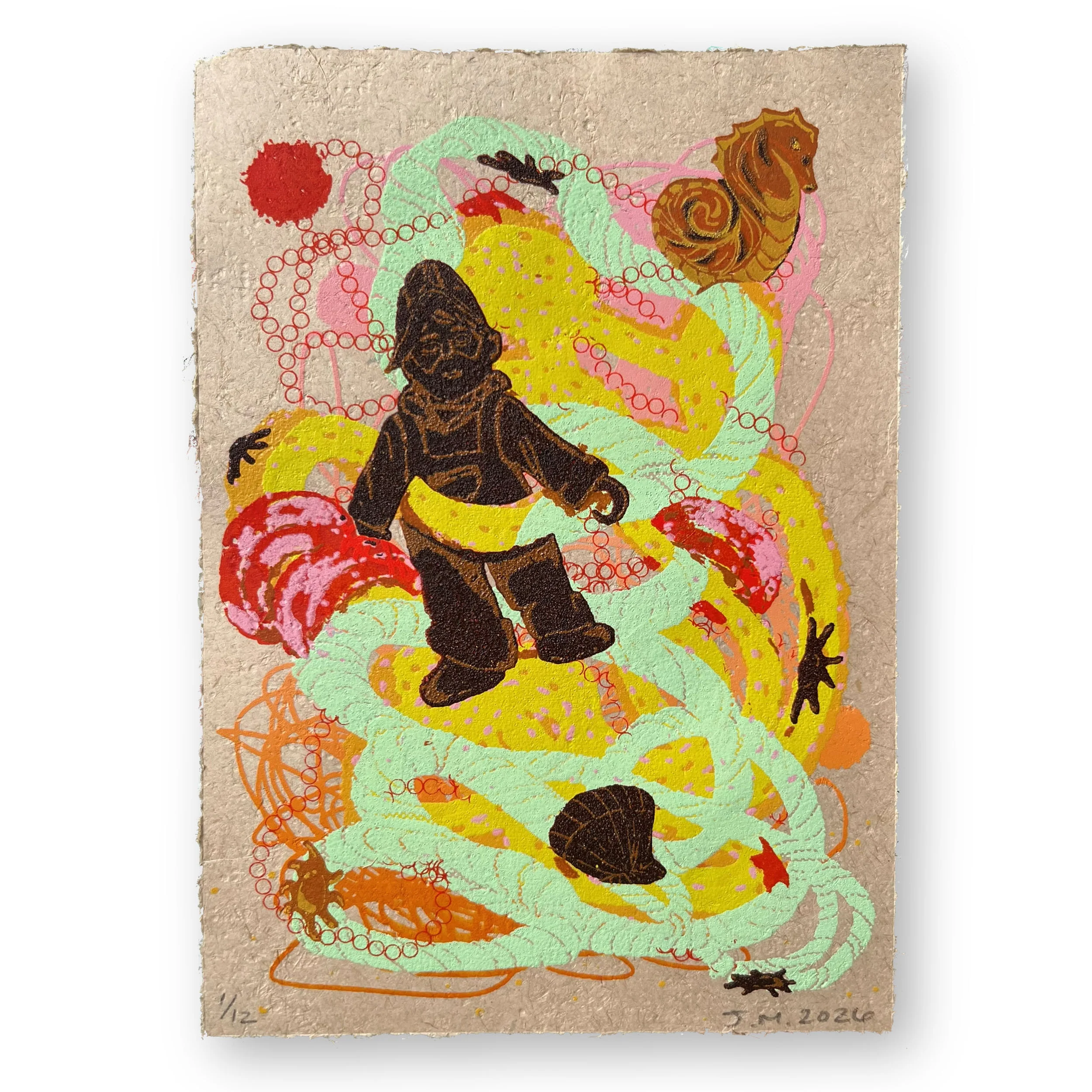 Sweet Tooth 2026 - Jennifer Marenco - "Sailors Delight" Screenprint