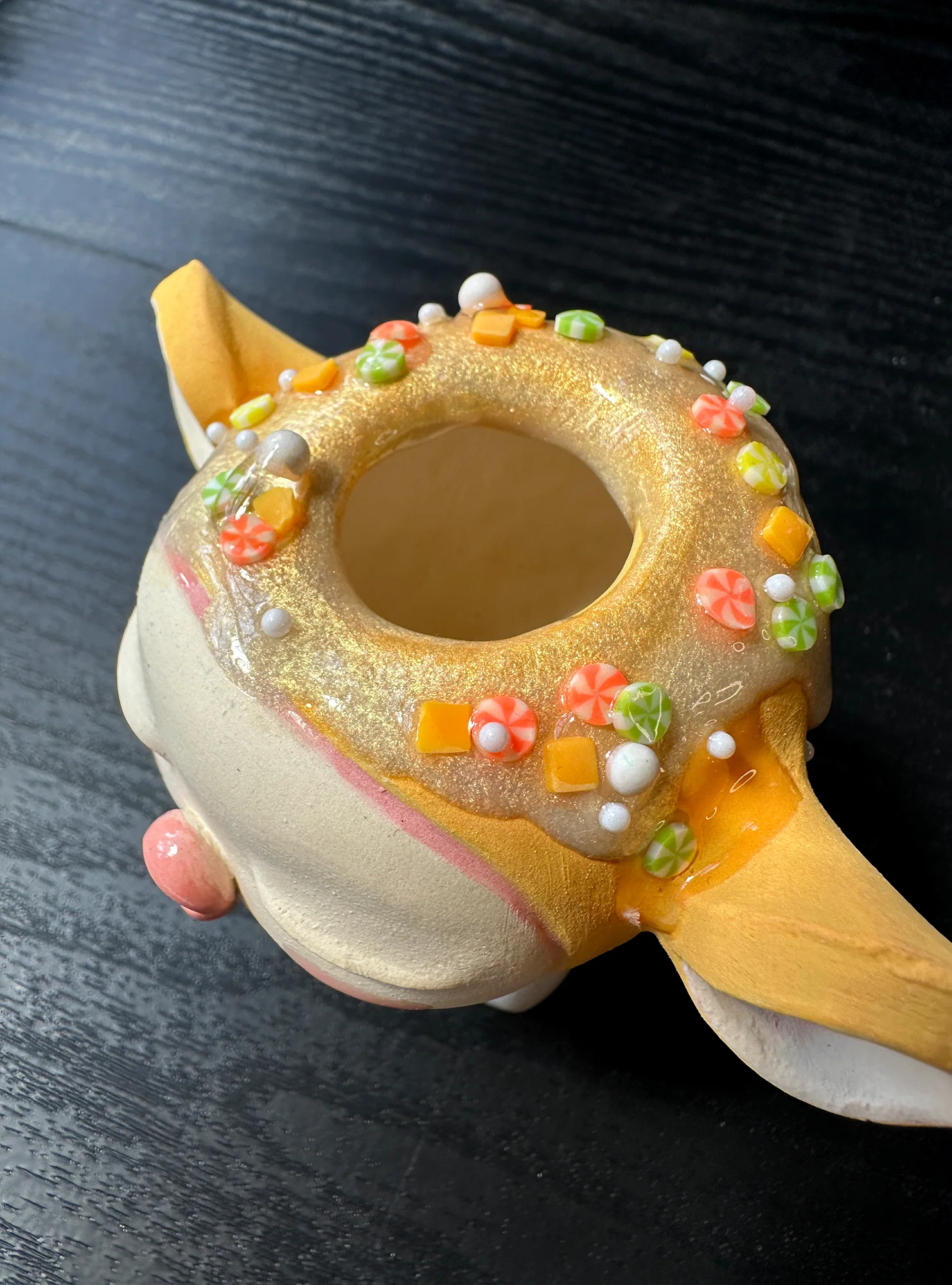 Sweet Tooth - Ginger Chen - "Sprinkle Sweeties: Honey Bun (Orange)" - Image 4