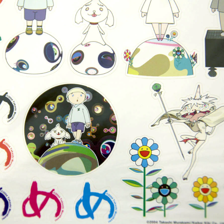 Takashi Murakami - Jellyfish Eyes Sticker Sheet - Image 2