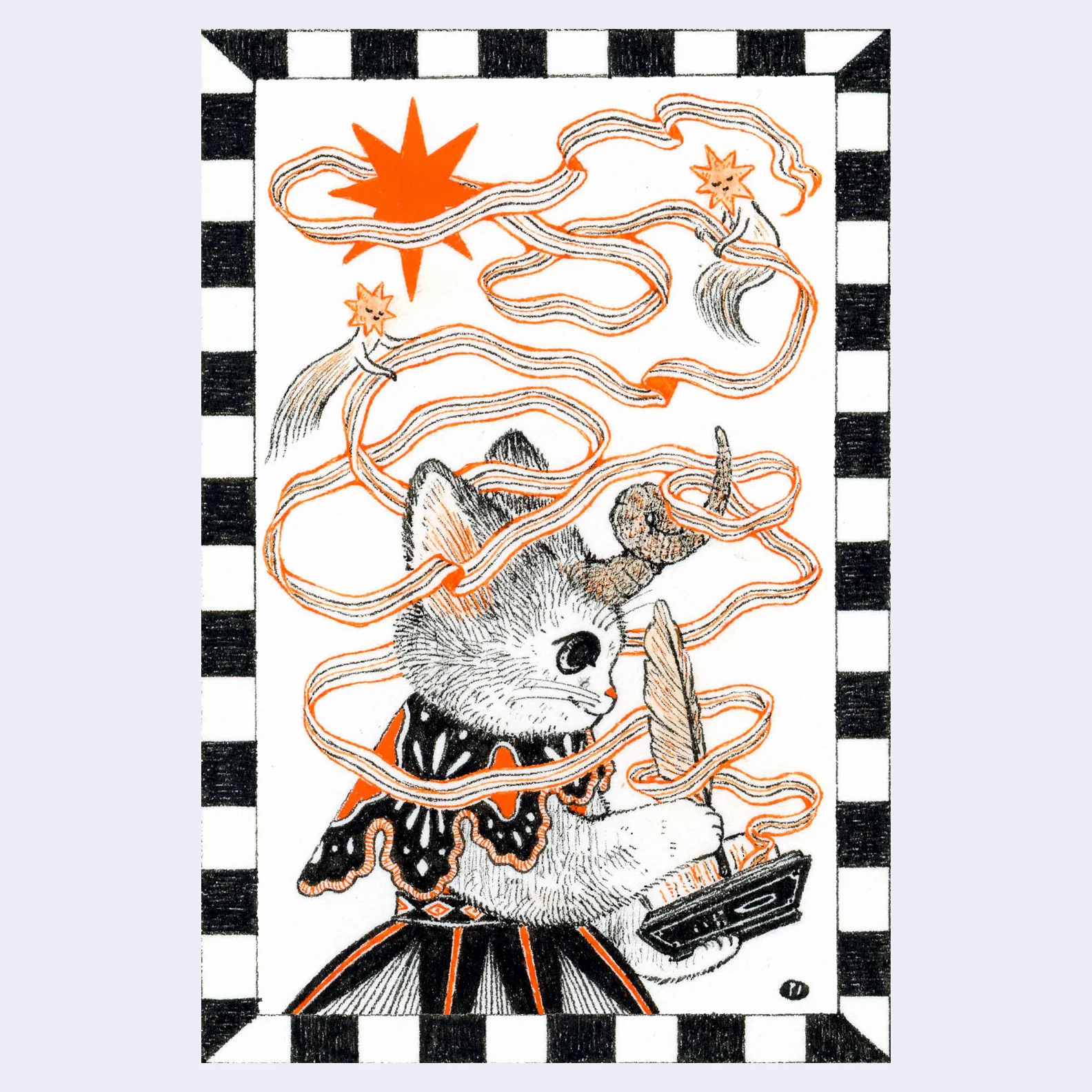 The Feelings Dept - Po Yan Leung - "Ink of the Ether" Art Print