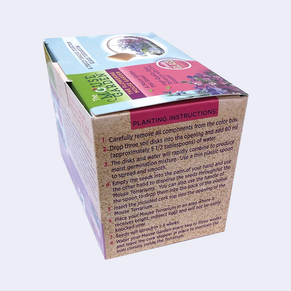 The Mouse Garden - The Flowering Mouse Terrarium Seed Kit - Image 4