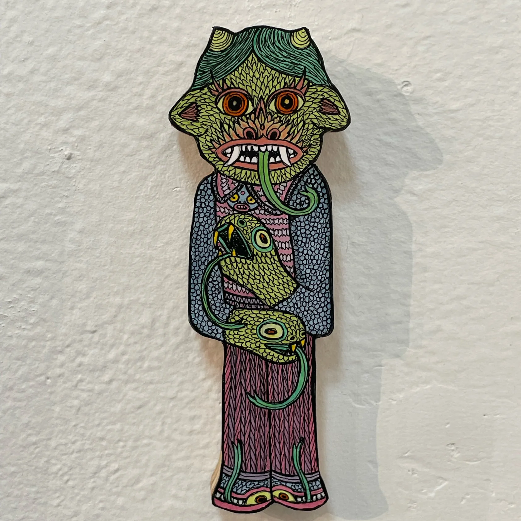 Theo Ellsworth - Good Goblins - #71 - "Goblin Kid with Dragon Hands"