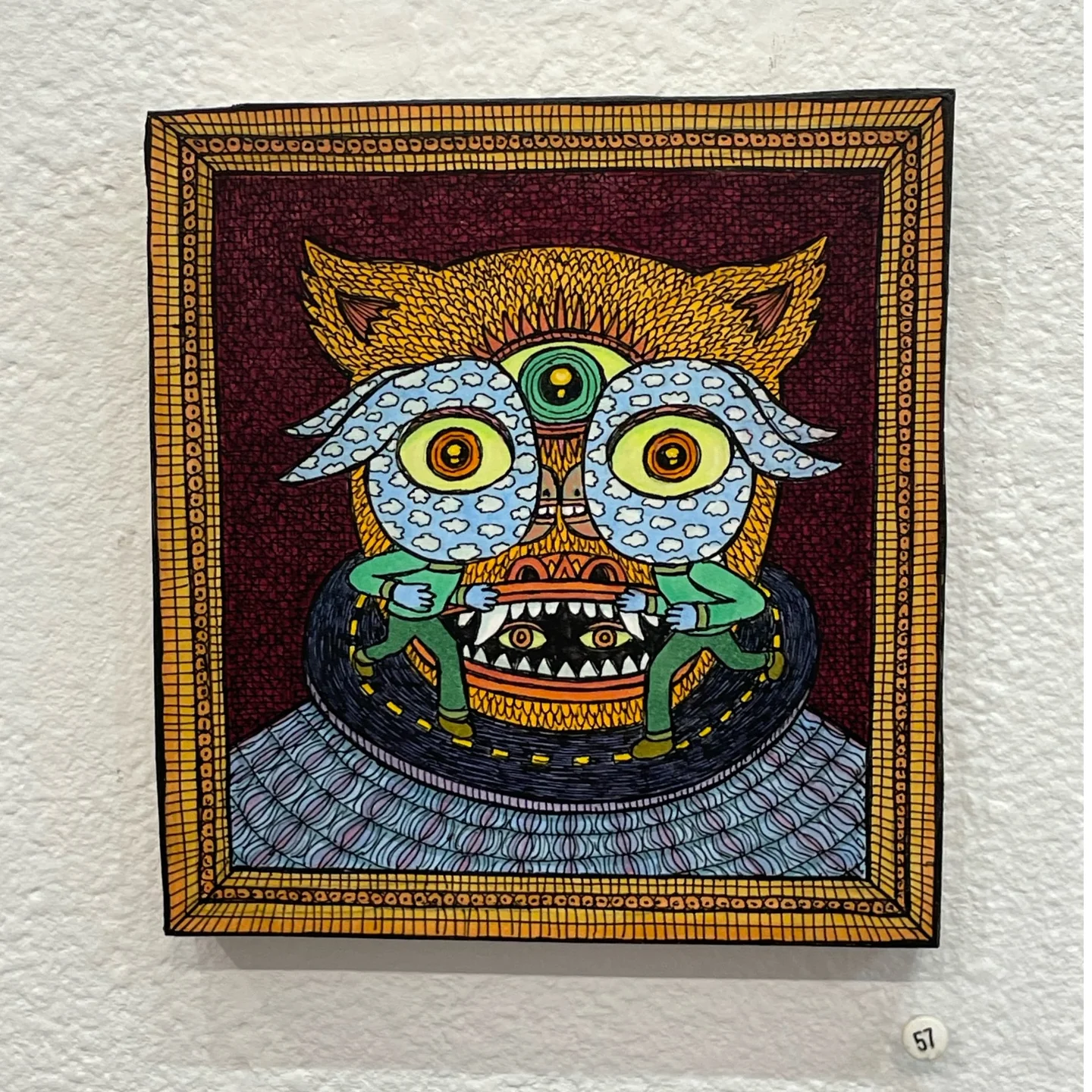 Theo Ellsworth - Good Goblins - #57 - "Good Goblin Portrait #2"