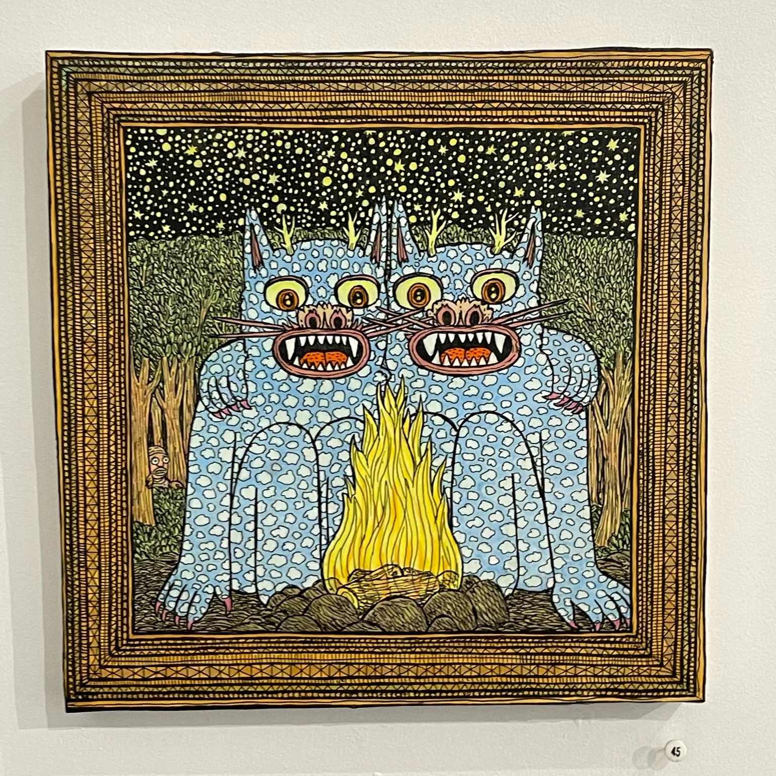 Theo Ellsworth - Good Goblins - #45 - "Camping Cloud Cats"