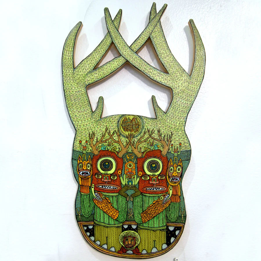 Theo Ellsworth - Mind Medicine Mask - #38
