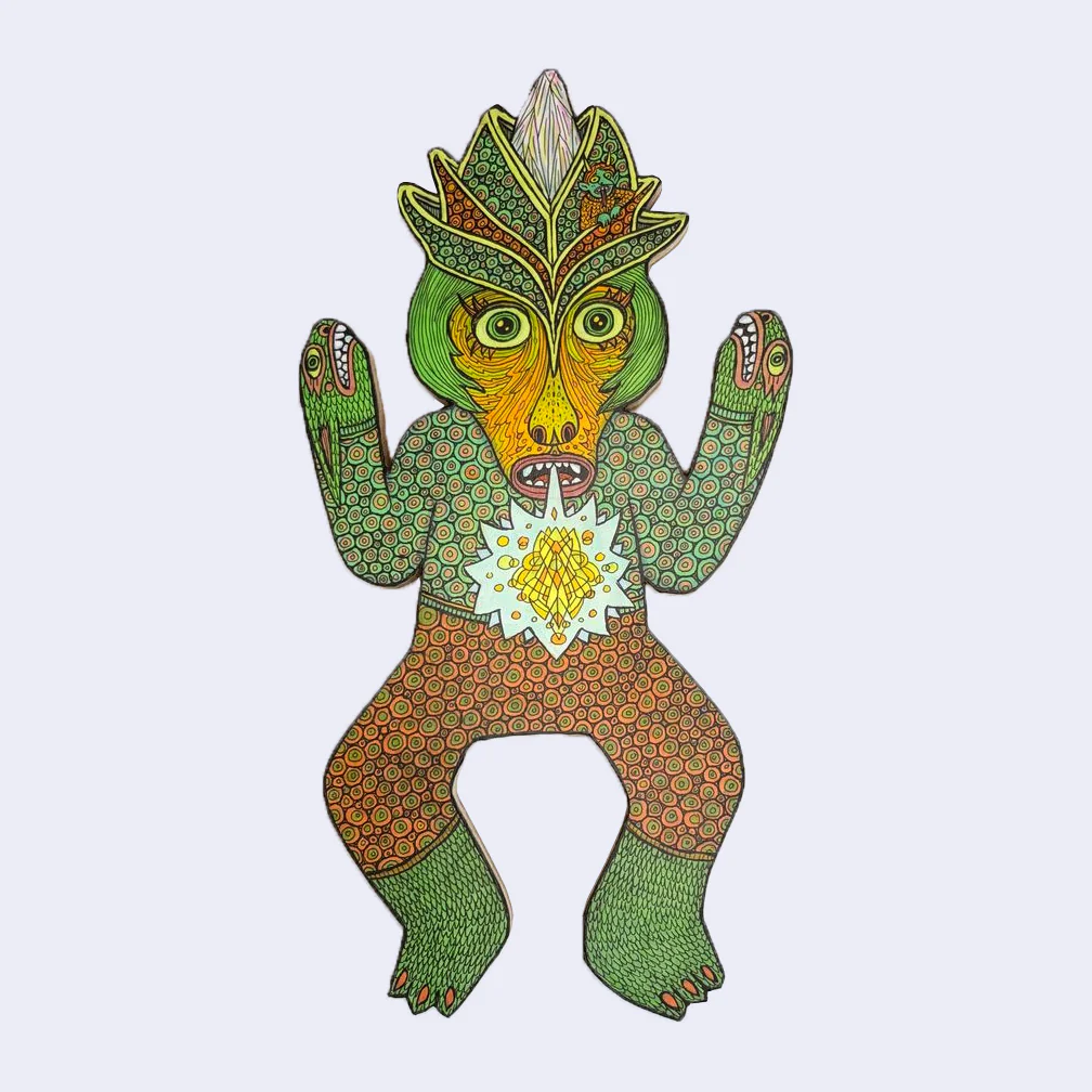 Theo Ellsworth - New Thought Form Folk - #42 - "Gorbla the Good"