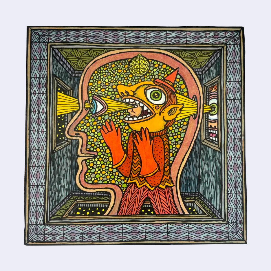 Theo Ellsworth - New Thought Form Folk - #07 - "Head Space"