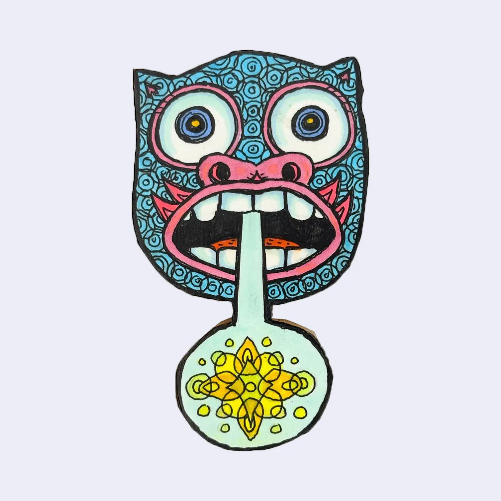 Theo Ellsworth - New Thought Form Folk - #83 - "Puddle Cat Speaks"