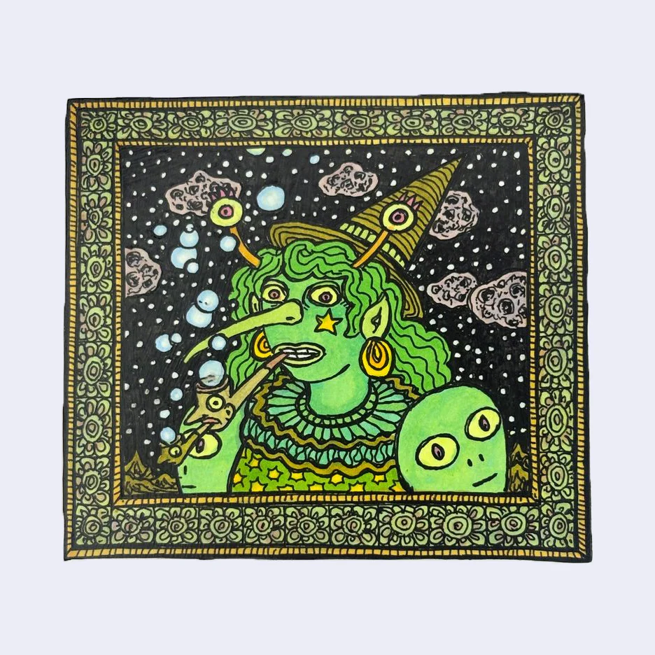 Theo Ellsworth - New Thought Form Folk - #48 - "Space Witch"
