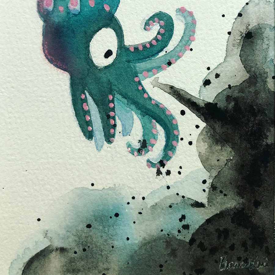 Underwater Show - Bonnie Lui - "Inked!" - Image 2
