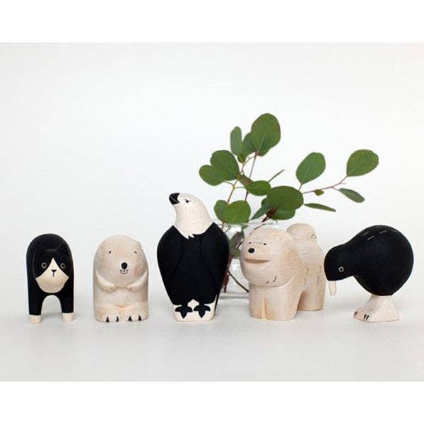 Wooden Animal Figure - Eagle Bird - Image 6