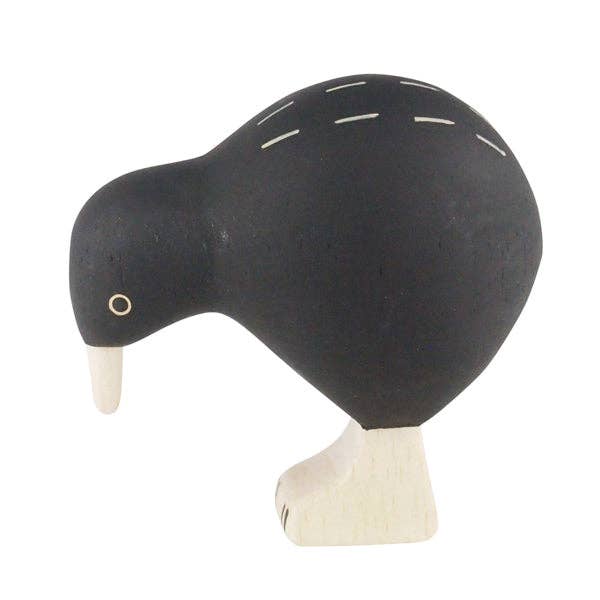 Wooden Animal Figure - Kiwi Bird