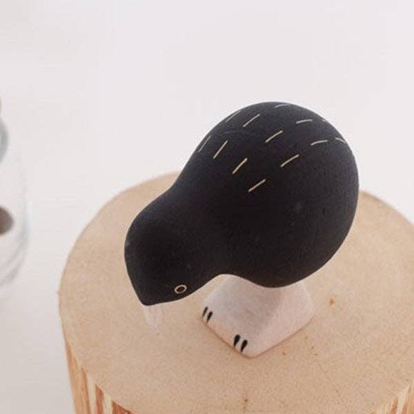 Wooden Animal Figure - Kiwi Bird - Image 4